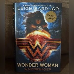 Wonder Woman: Warbringer - Blue and Gold Hardcover Signed Copy